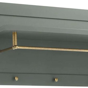 Garderobenpaneel HOME AFFAIRE ASCOT Garderobenpaneele Gr. B/H/T: 109 cm x 40 cm x 20 cm, grün Garderobenpaneele Breite ca. 109 cm