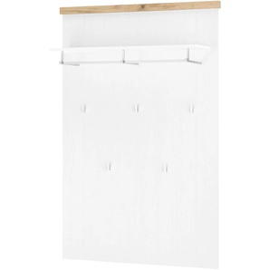 Garderobenpaneel HOME AFFAIRE WESTMINSTER Garderobenpaneele Gr. B/H/T: 91 cm x 160 cm x 26 cm, weiß (pinie dekor) Garderobenpaneele