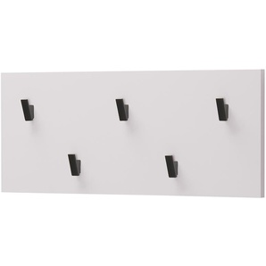 Garderobenpaneel  Kara ¦ grau ¦ MDF-Platte,Kunststoff ¦ Maße (cm): B: 60 H: 25 T: 5.0