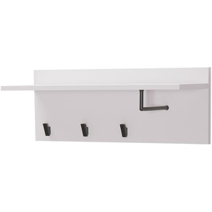 Garderobenpaneel  Kara ¦ grau ¦ MDF-Platte,Kunststoff ¦ Maße (cm): B: 70 H: 25 T: 22.0