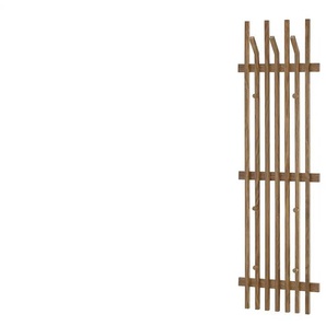 Garderobenpaneel  Mörlen ¦ holzfarben ¦ Massivholz ¦ Maße (cm): B: 40 H: 135 T: 11.0