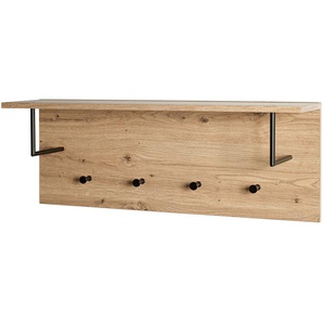 Garderobenpaneel  Parma ¦ holzfarben ¦ MDF-Platte ¦ Maße (cm): B: 80 H: 30 T: 20.0