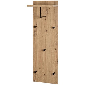 Garderobenpaneel  Parma  ¦ holzfarben ¦ MDF-Platte ¦ Maße (cm): B: 30 H: 100 T: 20.0