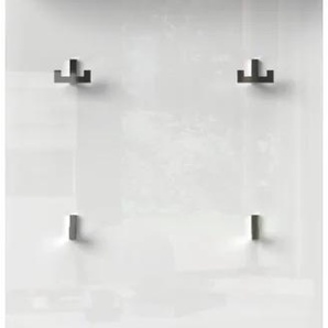 Garderobenpaneel PLACES OF STYLE Piano Garderobenpaneele Gr. B/H/T: 46 cm x 100 cm x 17 cm, weiß (kristallweiß hochglanz) Garderobenpaneel Garderobenpaneele hochwertig UV lackiert, Breite 46 cm