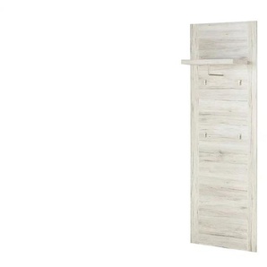 Garderobenpaneel Portland | holzfarben | Holzwerkstoff,Metall | 62 cm | 198 cm | cm 33,0 |