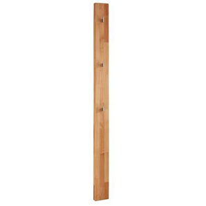 Garderobenpaneel Pour aus Kernbuche massiv