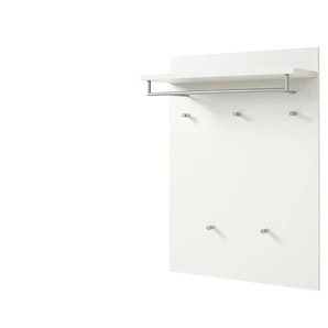 Garderobenpaneel  Skala ¦ weiß ¦ Holzwerkstoff ¦ Maße (cm): B: 80 H: 109 T: 27.0