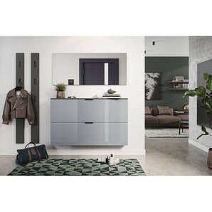Garderobenpaneel Valega 15 x 170 x 3cm Grau
