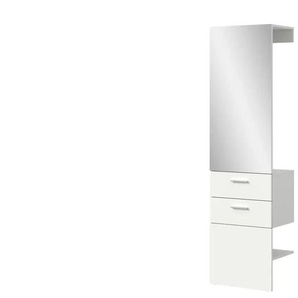 Garderobenpaneel   ¦ weiß ¦ Holzwerkstoff ¦ Maße (cm): B: 52 H: 190