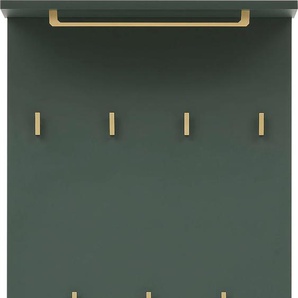 Garderobenpaneel WELLTIME Kent Garderobenpaneele Gr. B/H/T: 50,0 cm x 120,6 cm x 20,0 cm, grün (waldgrün) Garderobenpaneele Breite 50 cm, made in Germany
