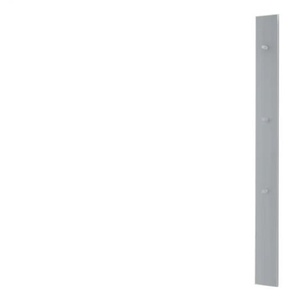 Garderobenpaneel  Xena ¦ grau ¦ Holzwerkstoff,Glas ¦ Maße (cm): B: 16 H: 170 T: 7.0