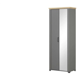 Garderobenschrank Antuco | grau | 75 cm | 194,5 cm | cm 41,0 |