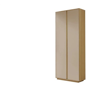 Garderobenschrank - beige - Materialmix - 72 cm - 193 cm - 37 cm | Möbel Kraft