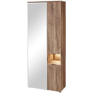 uno Garderobenschrank   Elina  ¦ holzfarben ¦ Maße (cm): B: 82 H: 204 T: 38.0