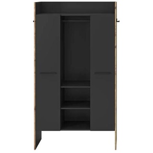 Garderobenschrank  Bueno ¦ grau ¦ Maße (cm): B: 105 H: 189