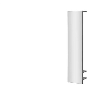 Garderobenschrank ¦ grau ¦ Maße (cm): B: 50 H: 200