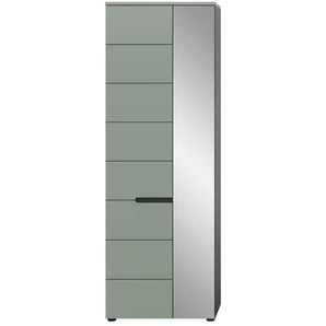 Garderobenschrank  Canu ¦ grau ¦ Maße (cm): B: 65 H: 190