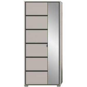 Garderobenschrank  Jaru ¦ grau
