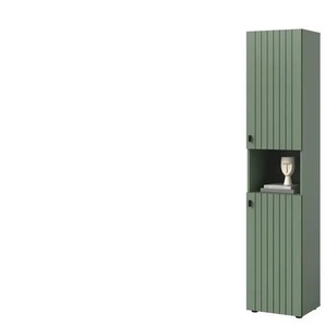 Garderobenschrank  Station ¦ grün ¦ Maße (cm): B: 40 H: 192