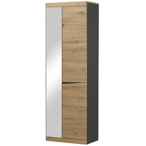 Garderobenschrank - holzfarben - Materialmix - 65 cm - 196,5 cm - cm 39,9 | Möbel Kraft