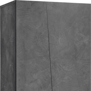 Garderobenschrank INOSIGN Vega Schränke Gr. B/H/T: 60 cm x 206 cm x 38 cm, 2 St., grau (zementfarben) Garderobenschränke
