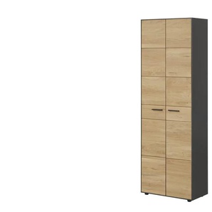 Garderobenschrank  Kira ¦ holzfarben ¦ Maße (cm): B: 71,7 H: 208,9 T: 37.0
