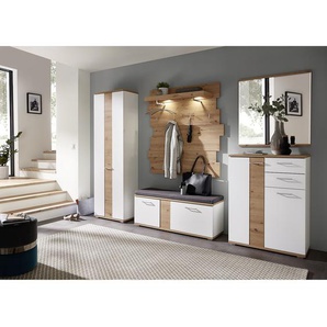 Garderobenschrank I 60 x 200 x 38cm Braun