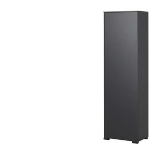 Garderobenschrank  Pinto ¦ grau ¦ Maße (cm): B: 60,3 H: 200 T: 38.0