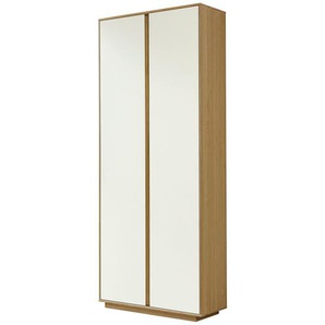 Dielenschrank  Tiba ¦ weiß ¦ Maße (cm): B: 72 H: 193 T: 37.0