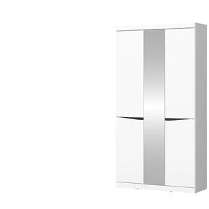 Garderobenschrank  Turino Neo ¦ weiß ¦ Maße (cm): B: 103 H: 196,5 T: 39.9