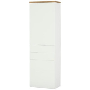 Garderobenschrank - weiß - Materialmix - 60,6 cm - 189,1 cm - 35,2 cm | Möbel Kraft