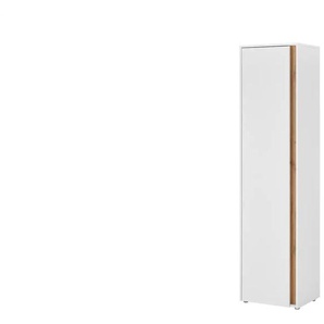 Garderobenschrank   ¦ weiß ¦ Maße (cm): B: 50 H: 200