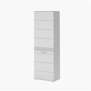 Garderobenschrank ¦ weiß ¦ Maße (cm): B: 55 H: 190
