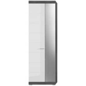 Garderobenschrank ¦ weiß ¦ Maße (cm): B: 62 H: 197