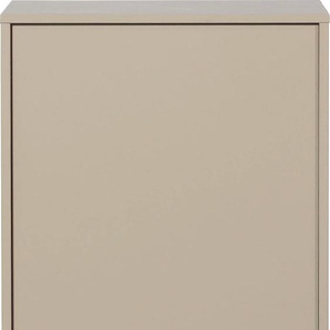 Garderobenschrank WOOOD Daily Schränke Gr. B/H/T: 50 cm x 110 cm x 58 cm, beige Garderobenschränke
