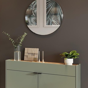 Garderobenset Ameca 2-teilig 110cm Grün/Graugrün
