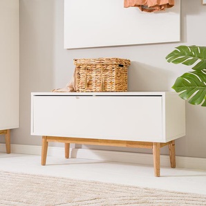 Garderobenset 3-teilig Kombi A 165 x 190 x 40cm Weiß/Weiß