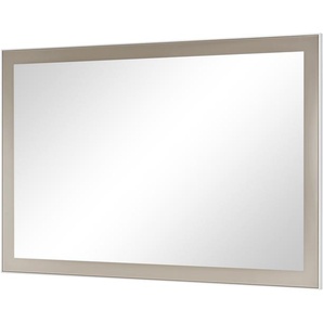 Spiegel - beige - Glas , Aluminium, Holzwerkstoff - 120 cm - 77 cm - 3 cm | Möbel Kraft