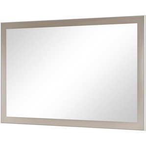 Spiegel 120 x 77 cm Duna ¦ beige ¦ Glas,Aluminium,Holzwerkstoff ¦ Maße (cm): B: 120 H: 77 T: 3.0