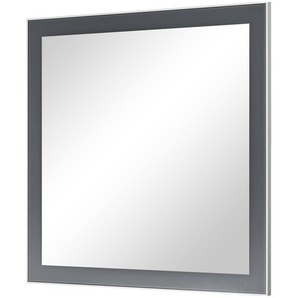 Spiegel 60 x 77 cm Duna ¦ grau ¦ Glas,Aluminium,Holzwerkstoff ¦ Maße (cm): B: 60 H: 77 T: 3.0