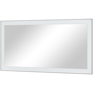 Garderobenspiegel  Duna ¦ weiß ¦ MDF, Glas , Glas , MDF-Platte ¦ Maße (cm): B: 120 H: 60