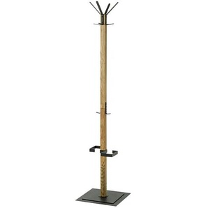 Garderobenständer  Sakura ¦ holzfarben ¦ Massivholz,Metall ¦ Maße (cm): B: 40 H: 180 T: 40.0