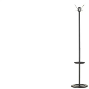 Garderobenständer - schwarz - Metall - 179 cm - 37.0 | Möbel Kraft
