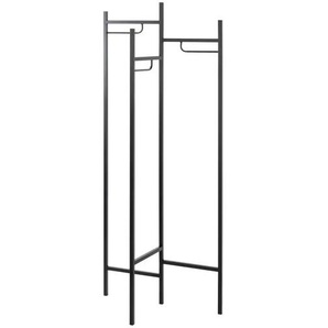 Garderobenständer   ¦ schwarz ¦ Metall ¦ Maße (cm): B: 70 H: 170