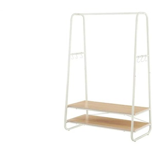 Garderobenständer  Colten ¦ weiß ¦ Holzwerkstoff,Metall ¦ Maße (cm): B: 100 H: 160
