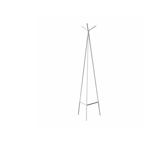 Garderobenständer - weiß - Materialmix - 44,6 cm - 175 cm - cm 38,6 | Möbel Kraft