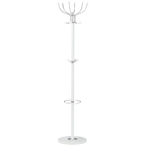 Garderobenständer - weiß - Metall - 176 cm - 38.0 | Möbel Kraft