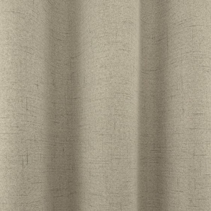 Gardine VHG Rustika Gardinen Gr. 185 cm, Ösen, 145 cm, grau (hellgrau) Landhaus Gardinen Deko Struktur, Polyester, pflegeleicht, nach Maß