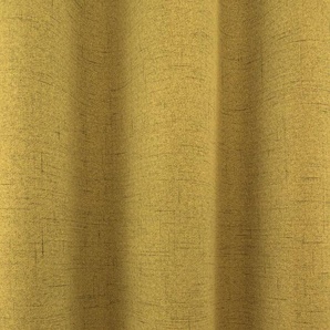 Gardine VHG Rustika Gardinen Gr. 195 cm, Ösen, 145 cm, gelb Landhaus Gardinen Deko Struktur, Polyester, pflegeleicht, nach Maß