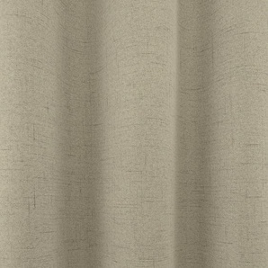 Gardine VHG Rustika Gardinen Gr. 265 cm, Kräuselband, 145 cm, grau Landhaus Gardinen Deko Struktur, Polyester, pflegeleicht, nach Maß